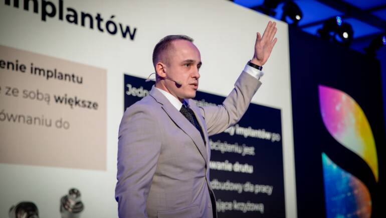 Michał Czarnowski na 14. Kongresie Dentsply Sirona